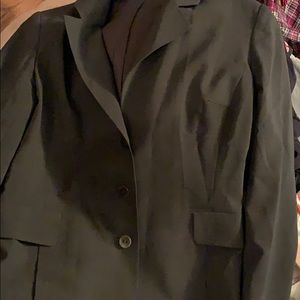 Black suit jacket